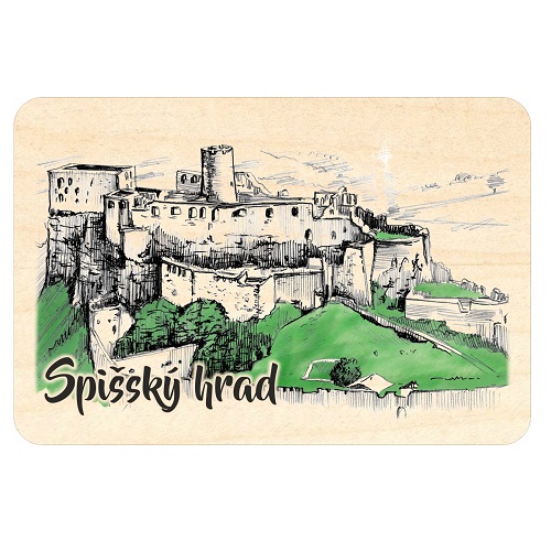 DPD-SH01 magnetka spissky hrad