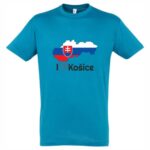 TRPR-M001 tricko slovakia i love kosice modre