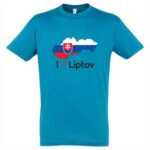 TRPR-M005 tricko slovakia i love liptov modre