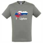 TRPR-M005 tricko slovakia i love liptov sive