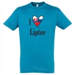 TRPR-M006 tricko i love liptov modre