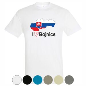 TRPR-M009 tricko slovakia mapa bojnice