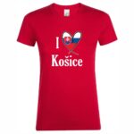 TRPR-MD002 tricko i love kosice cervene