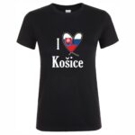 TRPR-MD002 tricko i love kosice cierne