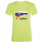 TRPR-MD005 tricko slovakia i love liptov zelene