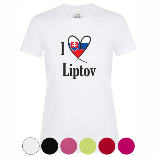 TRPR-MD006 tricko i love liptov TRPR-MD006 tricko i love liptov