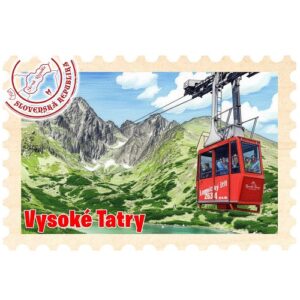 DZN-VT10 magnetka vysoke tatry znamka