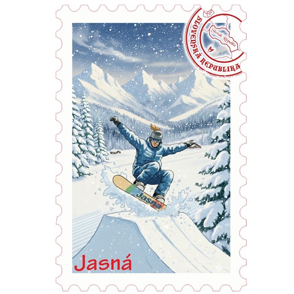 DZN-JAS01 magnetka jasna znamka