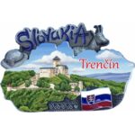 KM1-TN01 magnetka trencin mapa strieborna