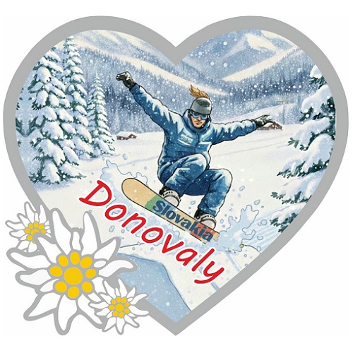 KMS-DO01 magnetka donovaly srdce plesnivec KMS-DO01 magnetka donovaly srdce plesnivec