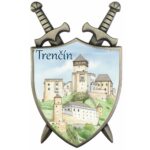ST-TN01 magnetka trencin stit strieborna