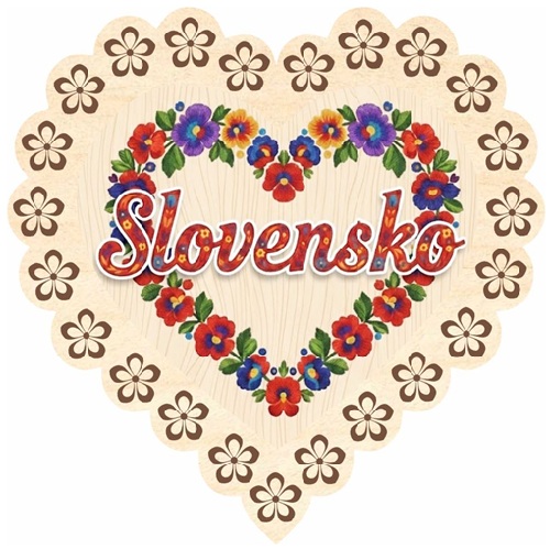 DSG-SK13 magnetka slovensko srdce