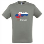 TRPR-M014 tricko trencin mapa sive