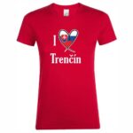 TRPR-MD011 tricko i love trencin cervene