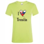 TRPR-MD011 tricko i love trencin zelene