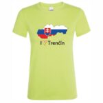 TRPR-MD013 tricko trencin mapa zelene