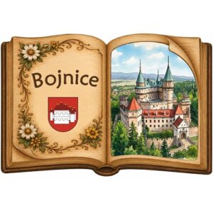 DK-BO01 magnetka kniha bojnice