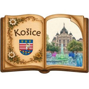 DK-KE01 magnetka kniha kosice