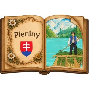 DK-PIE01 magnetka kniha pieniny