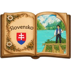 DK-SK01 magnetka kniha slovensko