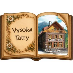 DK-VT01 magnetka kniha vysoke tatry
