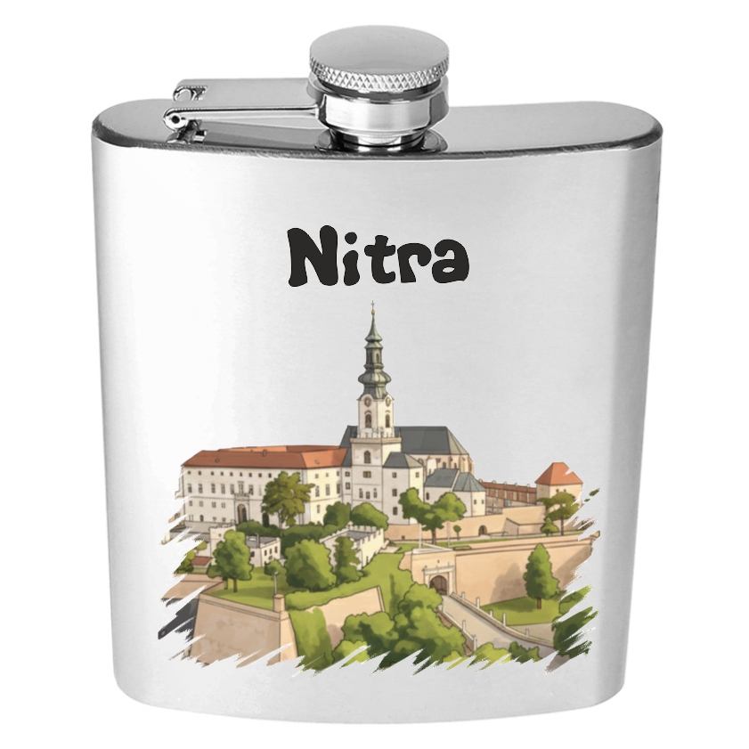 PLO-009 ploskacka nitra hrad