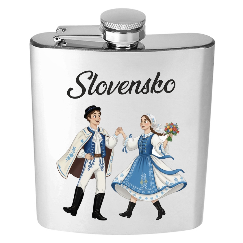PLO-016 ploskacka tanecnici slovensko PLO-016 ploskacka tanecnici slovensko