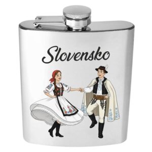 PLO-018 ploskacka tanecnici slovensko