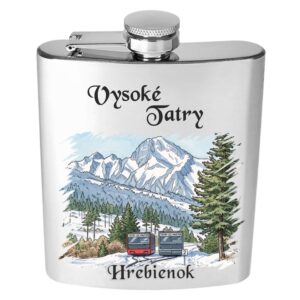 PLO-031 ploskacka vysoke tatry hrebienok zima