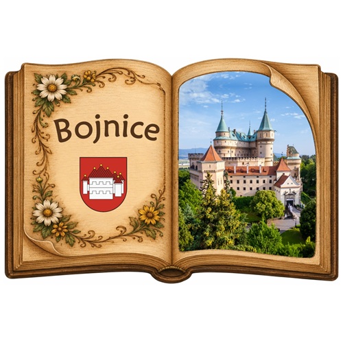 DK-BO02 magnetka bojnice kniha