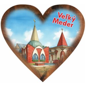 DSR-VM02 magnetka velky meder srdce
